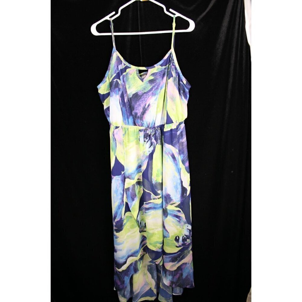 Women's Lane Bryant High Low Sleeveless Maxi Dress Size‎ 18/20